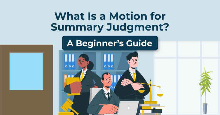 What is a Motion for Summary Judgment A Beginner's Guide